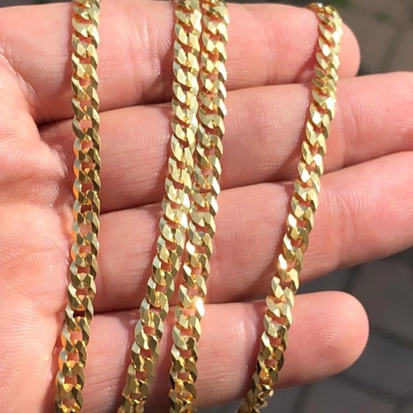 HarlemBling Jewelry | 5mm Mens Miami Cuban Link Chain 4k ...